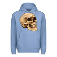 Colony Blue skull Premium Hoodie - Artiststas