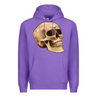 Purple skull Premium Hoodie - Artiststas