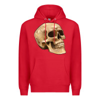 Red skull Premium Hoodie - Artiststas