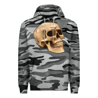 Slate Camo skull Premium Hoodie - Artiststas