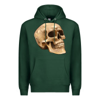 Sports Green skull Premium Hoodie - Artiststas
