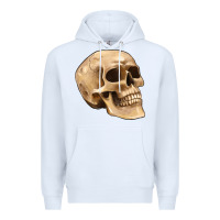 White skull Premium Hoodie - Artiststas