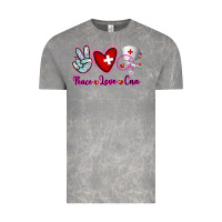 Cloud Rock Peace Love Cna Vintage Tee - RanaPortraitStore