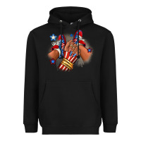 Black America afro girl sneakers Heavyweight Hoodie - RanaPortraitStore