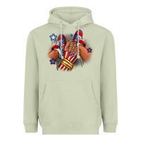 Matcha America afro girl sneakers Heavyweight Hoodie - RanaPortraitStore