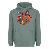 Sage America afro girl sneakers Heavyweight Hoodie - RanaPortraitStore