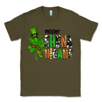 Army Green St. Patrick's Mister shenanigans Classic Tee - OliviaCreatesArt