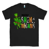 Black St. Patrick's Mister shenanigans Classic Tee - OliviaCreatesArt