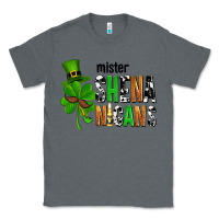Charcoal Heather St. Patrick's Mister shenanigans Classic Tee - OliviaCreatesArt