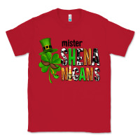 Red St. Patrick's Mister shenanigans Classic Tee - OliviaCreatesArt