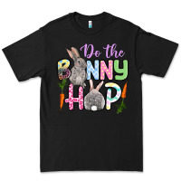 Black Do the bunny hop Easter Premium Tee - OliviaCreatesArt