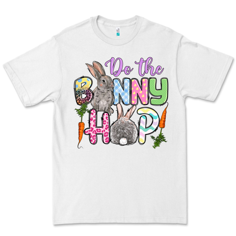 Do The Bunny Hop Easter Premium Tee by OliviaCreatesArt | Teevron