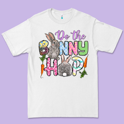 Do The Bunny Hop Easter Premium Tee Designed By Oliviacreatesart