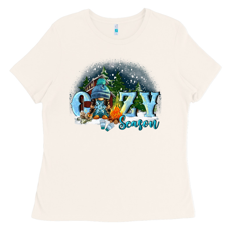 Cozy Season Ladies Tee by FaDigitalArtStudio | Teevron