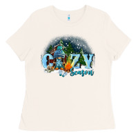 Bone cozy season Ladies Tee - FaDigitalArtStudio