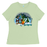 Matcha cozy season Ladies Tee - FaDigitalArtStudio