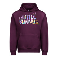 Mauve Wine easter little bunny Urban Hoodie - Jasminsmagicworld