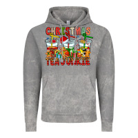 Cloud Rock Christmas tea junkie Vintage Hoodie - CowhideDigitalArt