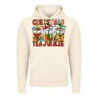 Vintage Artic Christmas tea junkie Vintage Hoodie - CowhideDigitalArt