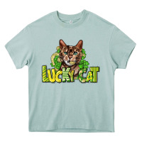Arona Lucky cat St. Patrick's Heavy Core Tee - HowdyJamesFarm