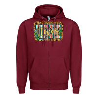 Burgundy Tx Texas Zipper Hoodie - JahusDesignShop