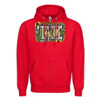 Red Tx Texas Zipper Hoodie - JahusDesignShop