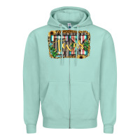 Seafoam Tx Texas Zipper Hoodie - JahusDesignShop
