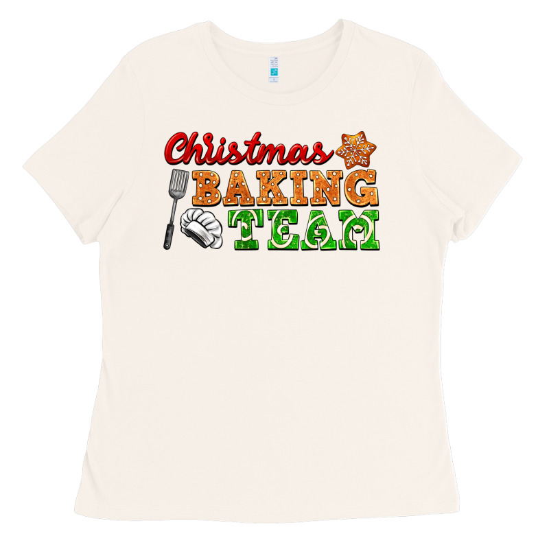 Christmas Baking Team Ladies Tee by FaDigitalArtStudio | Teevron