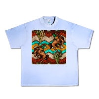 Grape Ice native american aztec seamless pattern 5 Urban Heavy Tee - BundleAndBundleShop