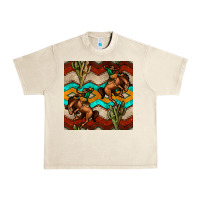Sandshell native american aztec seamless pattern 5 Urban Heavy Tee - BundleAndBundleShop