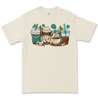 Bone bull skull coffee cups Premium Tee - OliviaCreatesArt