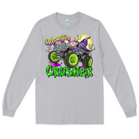 Moon Dust Monster Crusher Long Sleeve Tee - CowhideDigitalArt