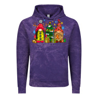 Cloud Purple gnome Christmas Vintage Hoodie - CowhideDigitalArt
