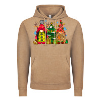 Vintage Coffee gnome Christmas Vintage Hoodie - CowhideDigitalArt