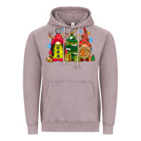 Vintage Zinc gnome Christmas Vintage Hoodie - CowhideDigitalArt