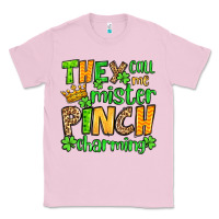 Bubblegum Pink St. Patrick's They call me mister pinch charming Classic Tee - OliviaCreatesArt