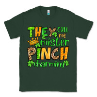 Sports Green St. Patrick's They call me mister pinch charming Classic Tee - OliviaCreatesArt