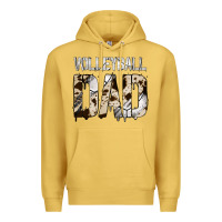 Antique Gold no background volleyball dad Premium Hoodie - Jasminsmagicworld