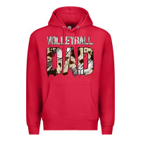 Cardinal no background volleyball dad Premium Hoodie - Jasminsmagicworld