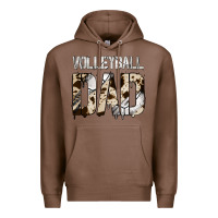 Chestnut no background volleyball dad Premium Hoodie - Jasminsmagicworld