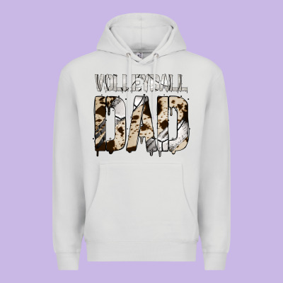 No Background Volleyball Dad Premium Hoodie Designed By Jasminsmagicworld