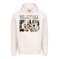 Pale Pink no background volleyball dad Premium Hoodie - Jasminsmagicworld