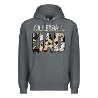 Rock no background volleyball dad Premium Hoodie - Jasminsmagicworld