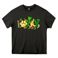 Asphalt lucky pet  St. Patrick's Heavy Core Tee - HowdyJamesFarm