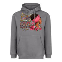 Storm Blessed is she who has believed afro woman Heavyweight Hoodie - RanaPortraitStore