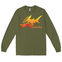 Army Green nacascolo beach costa rica t  shirt nacascolo beach costa rica t  shir Long Sleeve Tee - maiPhamDesign