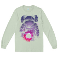 Matcha astronaut deep space Long Sleeve Tee - maiPhamDesign