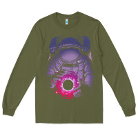 Army Green astronaut deep space Long Sleeve Tee - maiPhamDesign