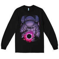 Black astronaut deep space Long Sleeve Tee - maiPhamDesign
