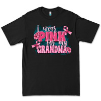 Black i wear pink for my grandma Premium Tee - FaDigitalArtStudio